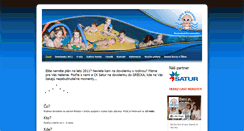 Desktop Screenshot of dovolenka.babyplavanie.sk